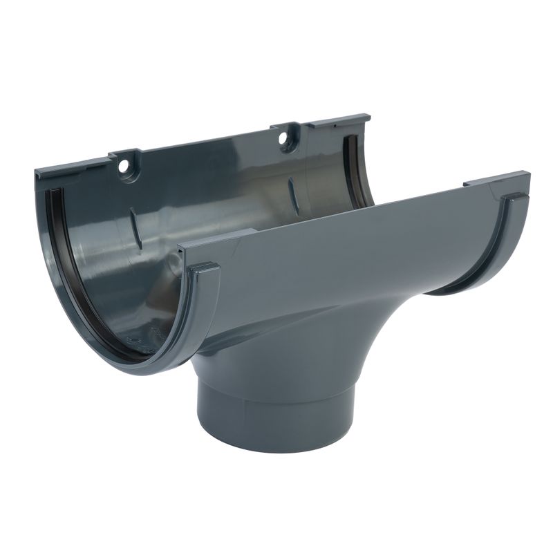 Воронка желоба Docke Standard графит 120 мм 