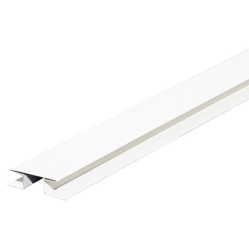 Планка стыковочная сложная белая 75х3000 мм