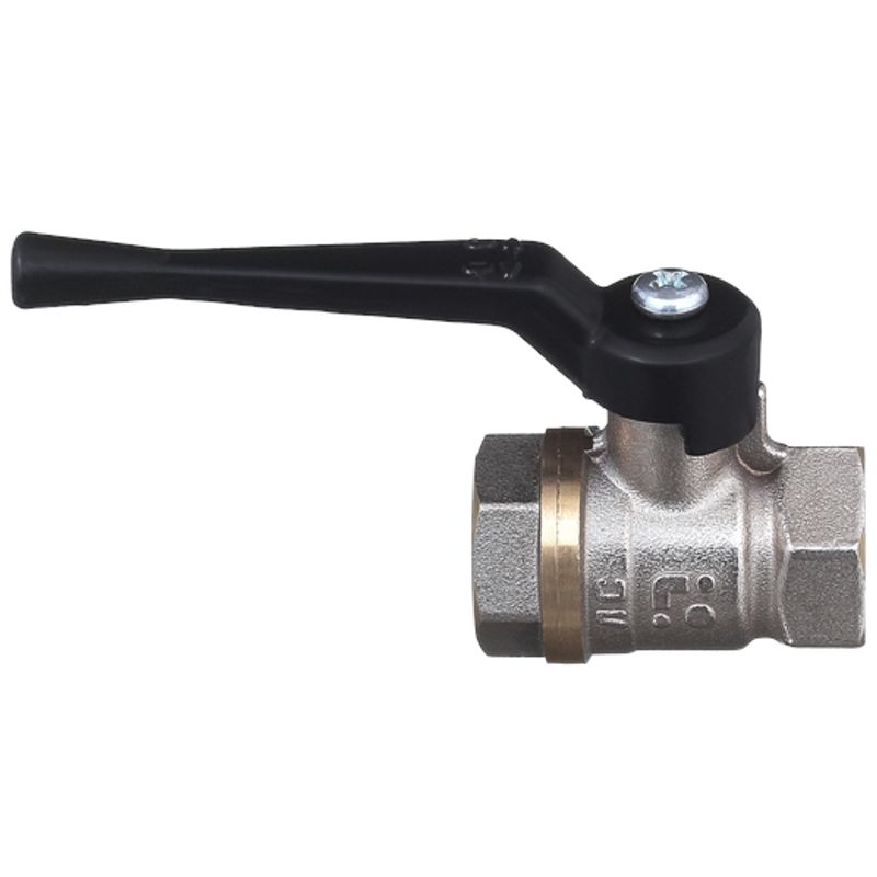 Кран шаровой БАЗ Ду15 вр/вр рычаг никелированный | Водоснабжение и ...