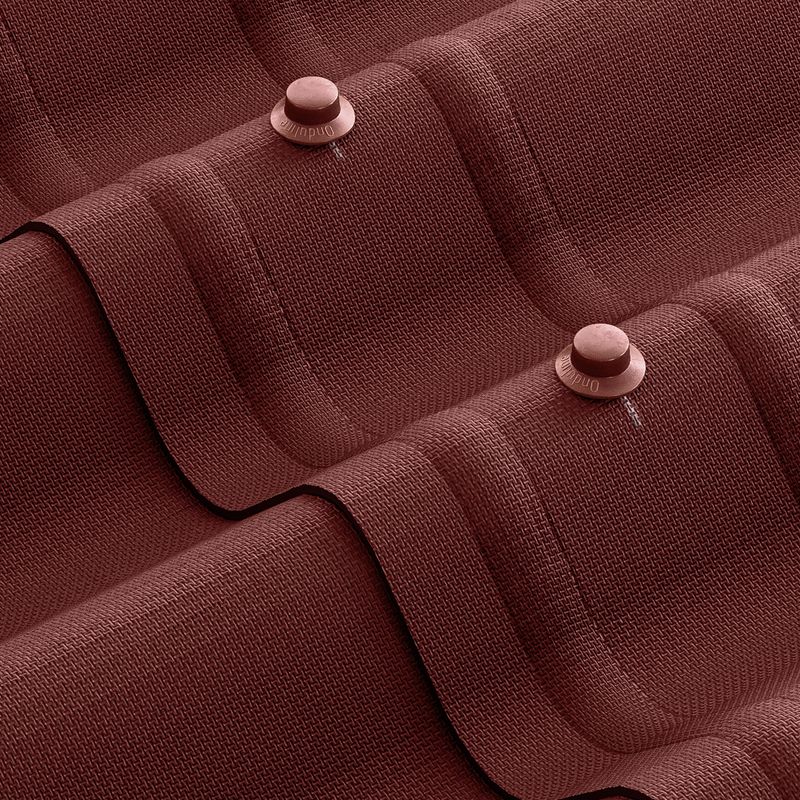 Лист Ондулин SMART Красный 1950х950 мм