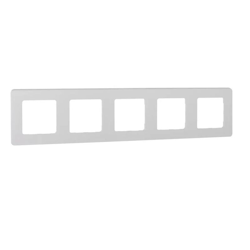 Рамка 5-местная Legrand Inspiria, белая