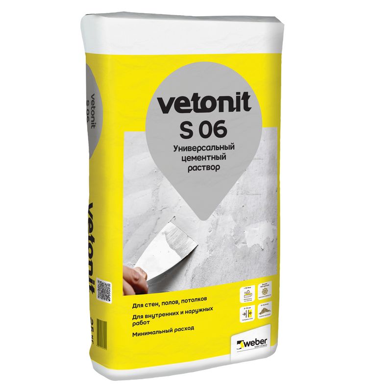Ремонтный состав Vetonit S06, 25 кг
