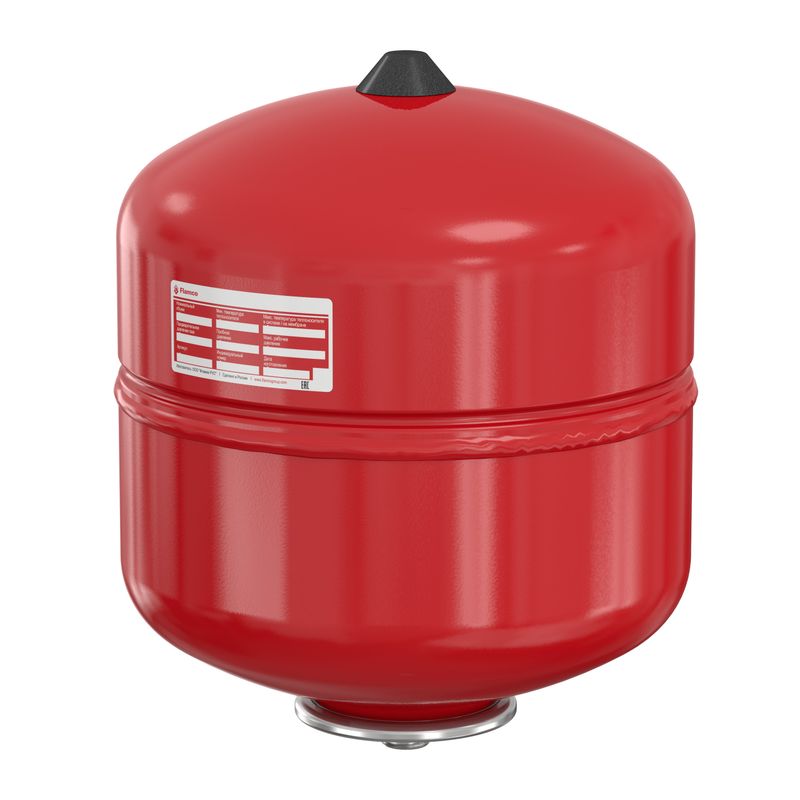 Бак расширительный для отопления 8л вертикальный красный Flamco