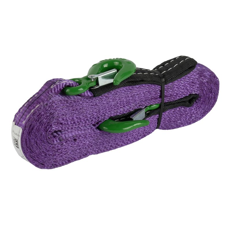 Ремень буксировочный 5 т, 5 м, 30 мм в 2 слоя с крюками Magnus-Profi