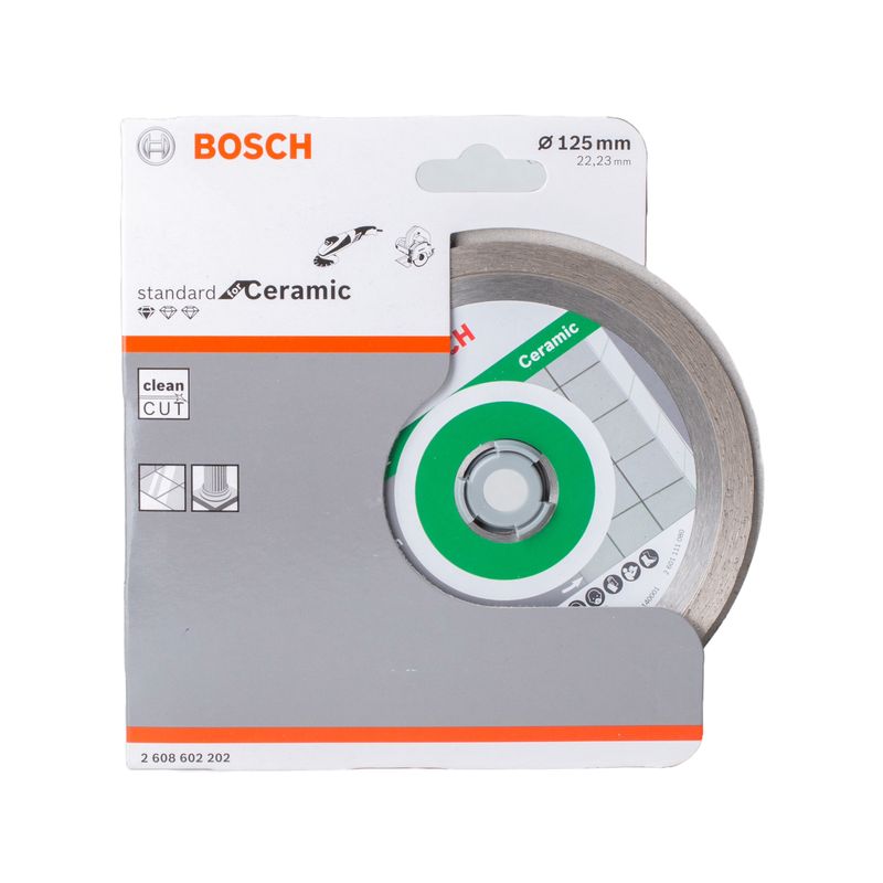 Диск по керамике алмазный Bosch 125х22,23 мм_1