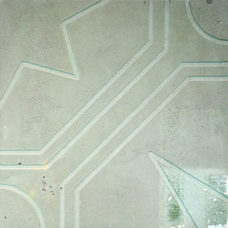 Плитка тротуарная Ажурная зеленая(300х300х30)