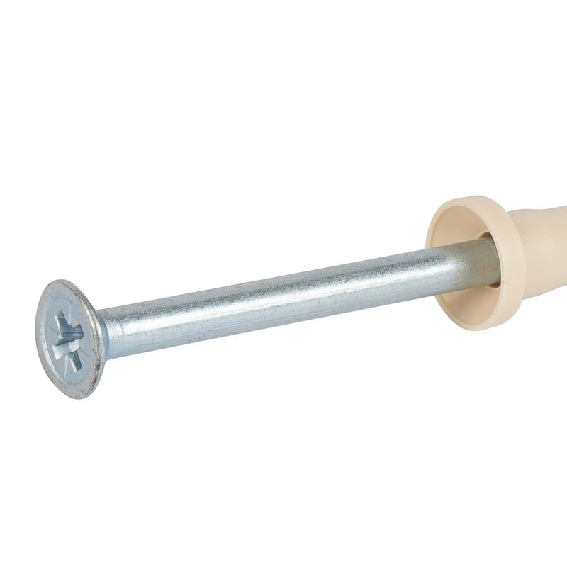 Дюбель-гвоздь нейлоновая цилиндрическая манжета 8x120 мм 2 шт/уп