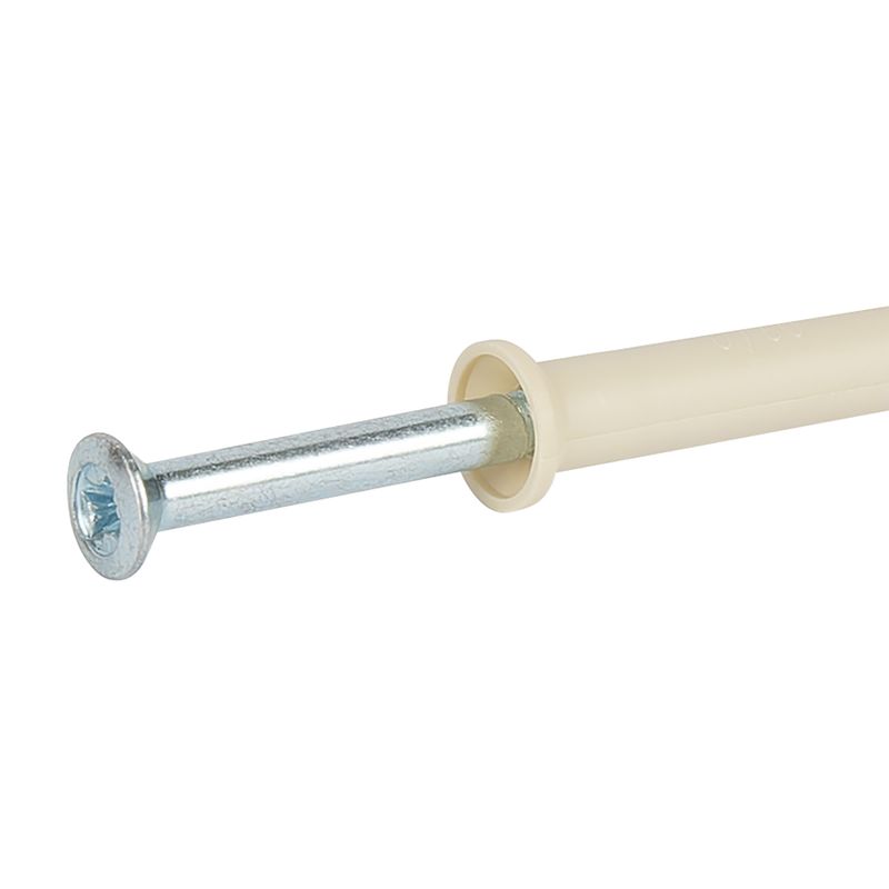 Дюбель-гвоздь нейлоновый потайная манжета 6х60 мм