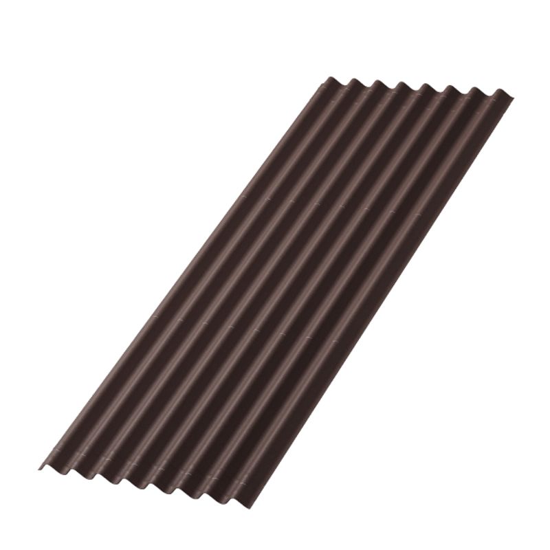 Ондулин SMART DIY лист коричневый 1950х760мм