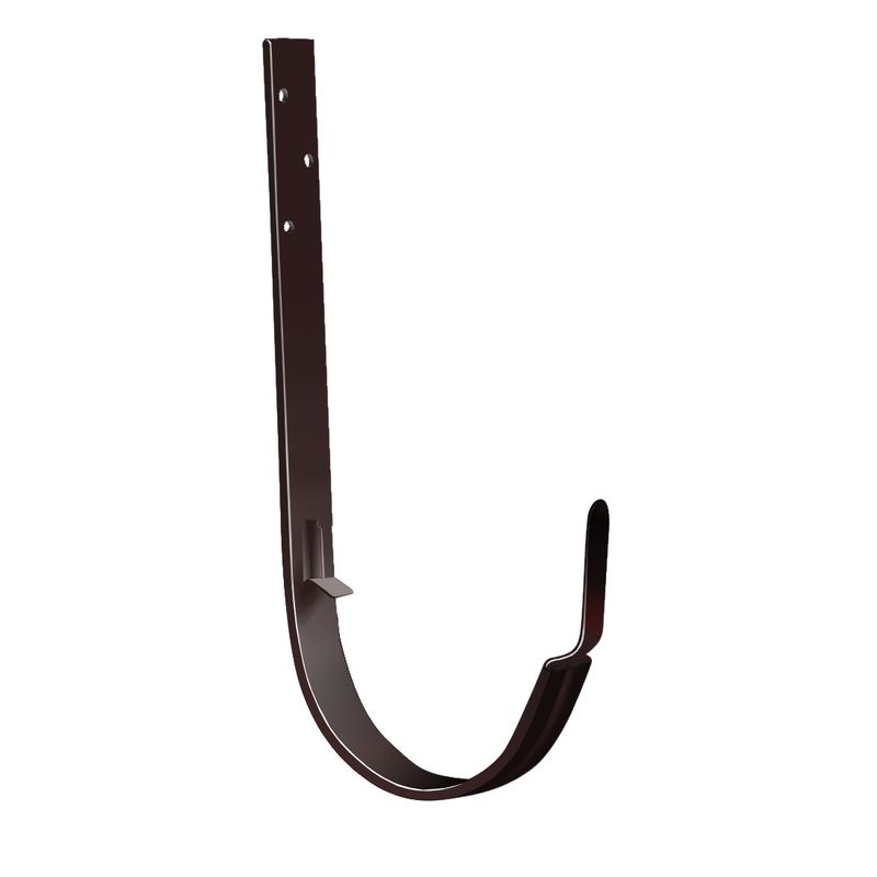 Кронштейн желоба 120мм Grand Line Классика (RAL 8017) шоколад