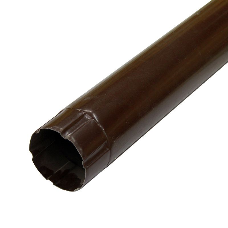 Труба водосточная GRANDSYSTEM D90 3 м Ral 8017 коричневый 