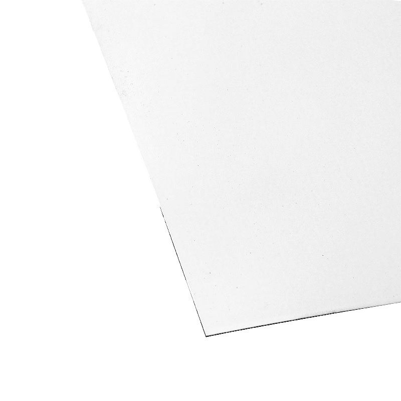 Лист плоский 1250х2000 0,45 мм белый