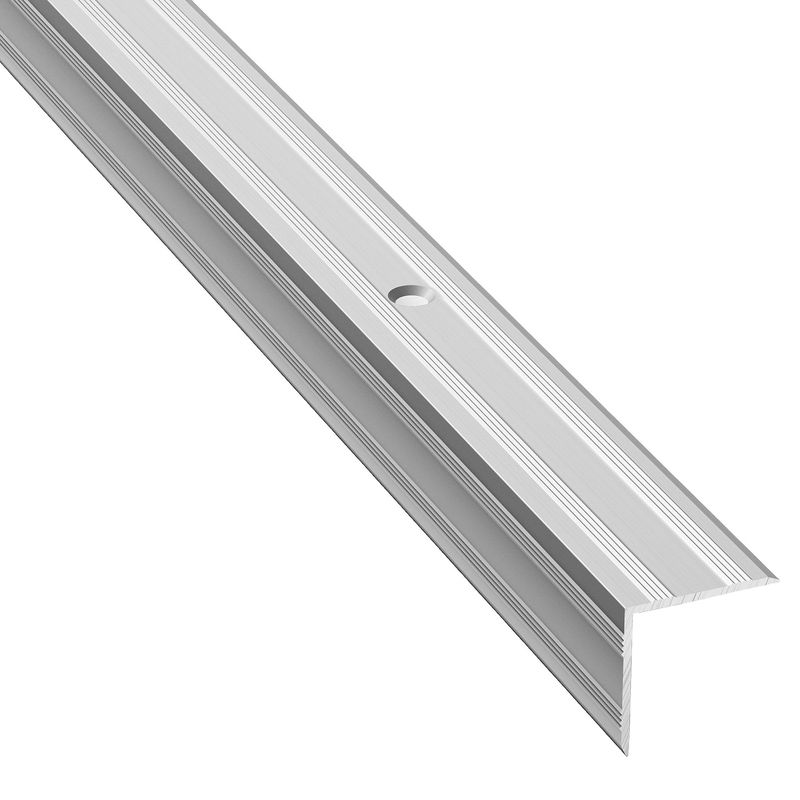Профиль угловой ПУ серебро анод 20x900 мм