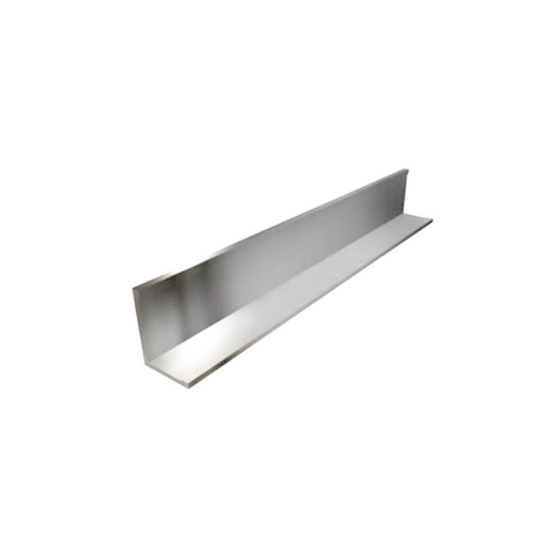 Профиль угловой алюминиевый Албес 19х24 мм металлик матовый L=3 м