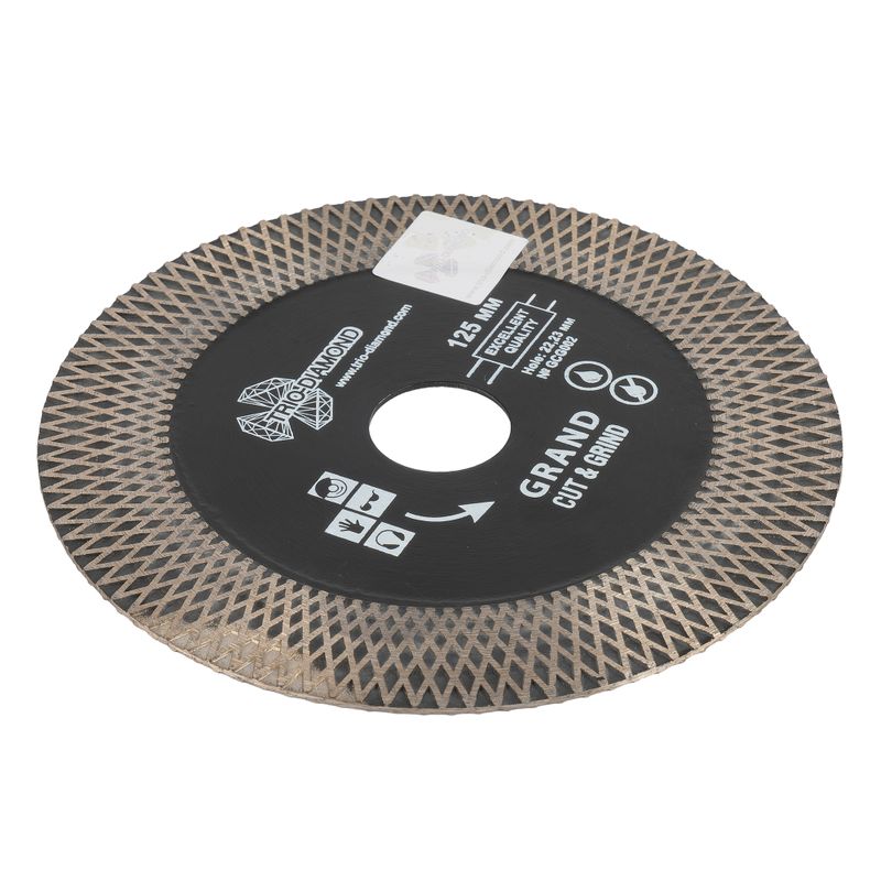 Диск по керамограниту алмазный Trio-Diamond Grand Cut & Grind 125x1,7x25х10x22,2 мм