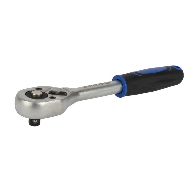 Рукоятка трещоточная Vertextools 3/8" с переключателем