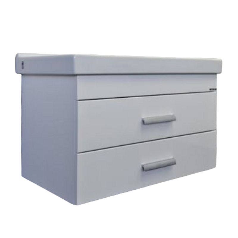 Тумба подвесная Comforty Никосия-80П с раковиной Fest 80 белый глянец