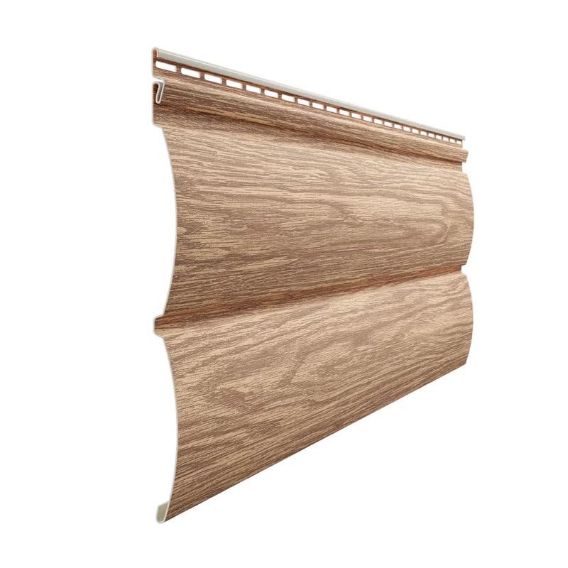 Сайдинг ПВХ Docke Lux Блок-Хаус рябина 3600х243 мм