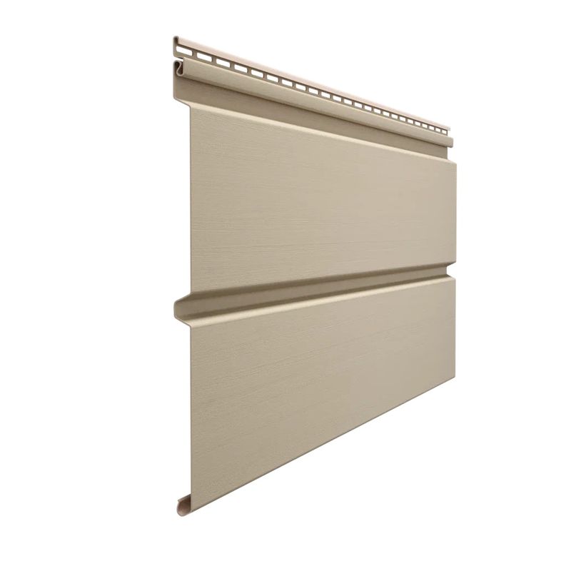 Сайдинг ПВХ Docke Premium D6S Брус крем-брюле 3600х300 мм