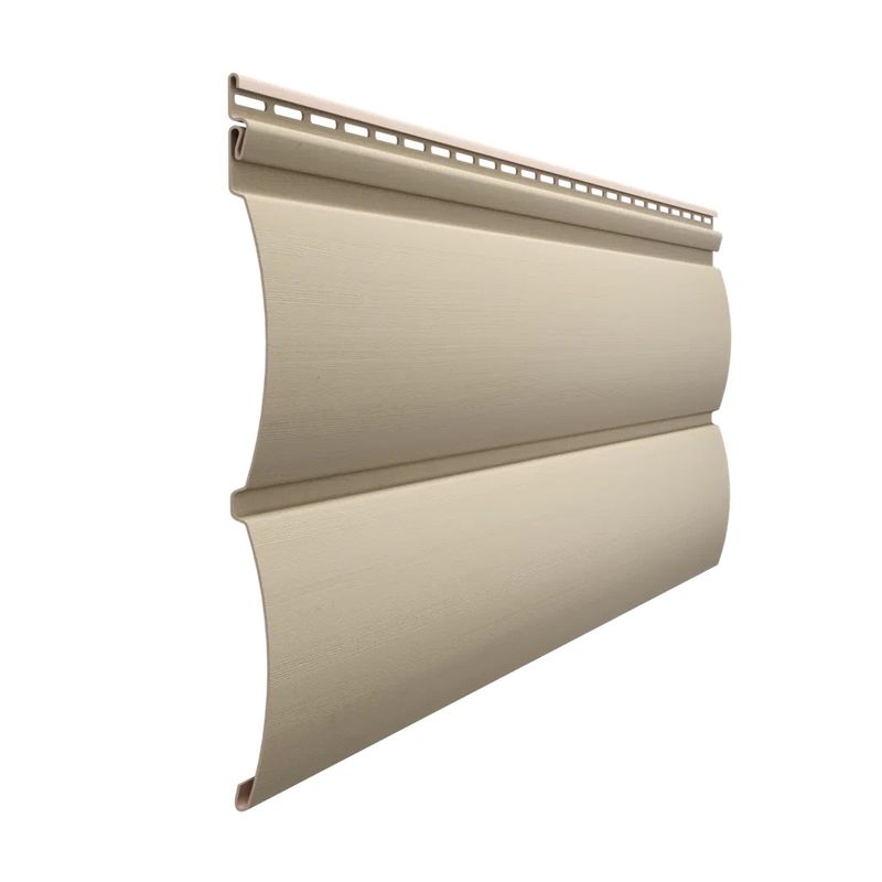 Сайдинг ПВХ Docke Premium Блок-Хаус крем-брюле 3600х243 мм