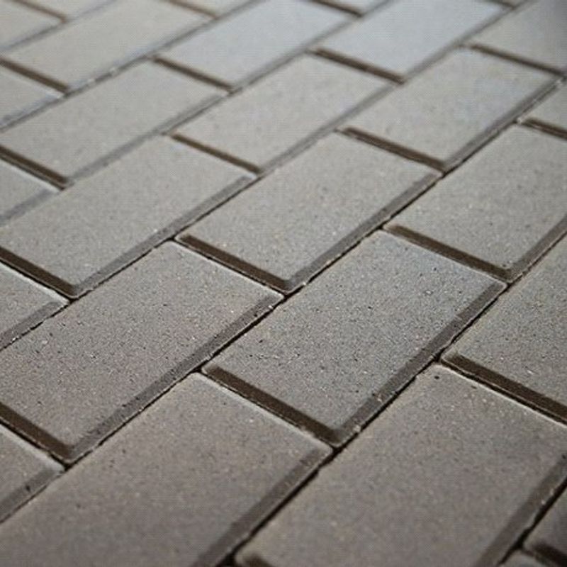 Брусчатка Кирпичик 200x100x40мм серая