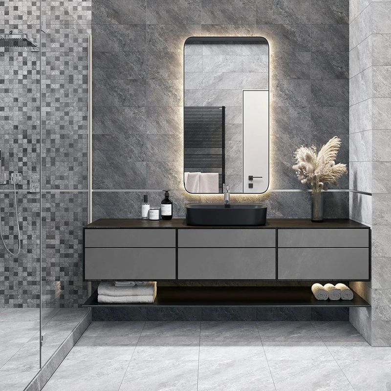 Плитка в дизайне интерьера: 30 фото дизайна пола и стен в ванной, кухне и прихожей