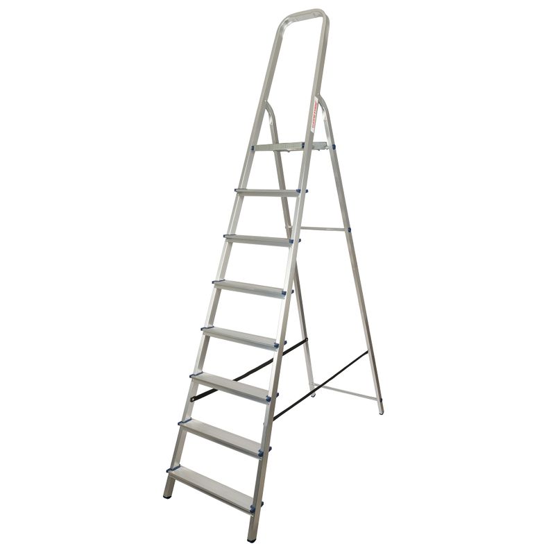 Стремянка алюминиевая 8 ступеней 1,7м Новая высота