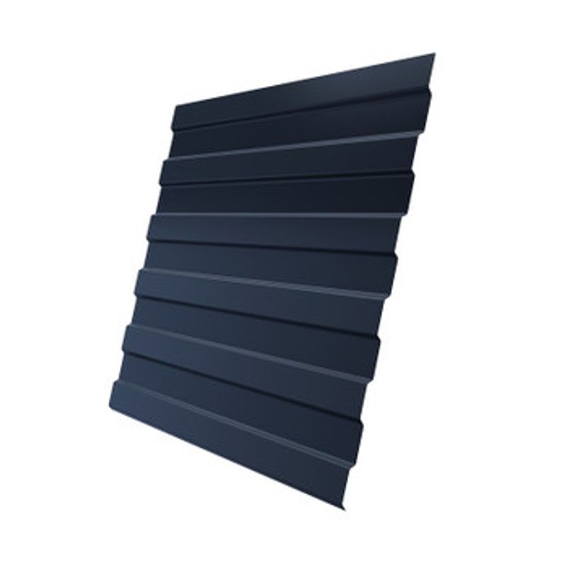 Профнастил МП-20 1150x1220 мм (ПЭ-7024-0,45 мм) Графит