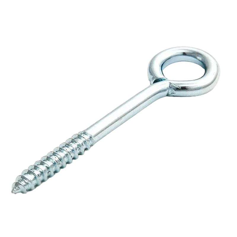 Крючок круглый О-образный цинк 8х100 мм | Метизы и крепеж