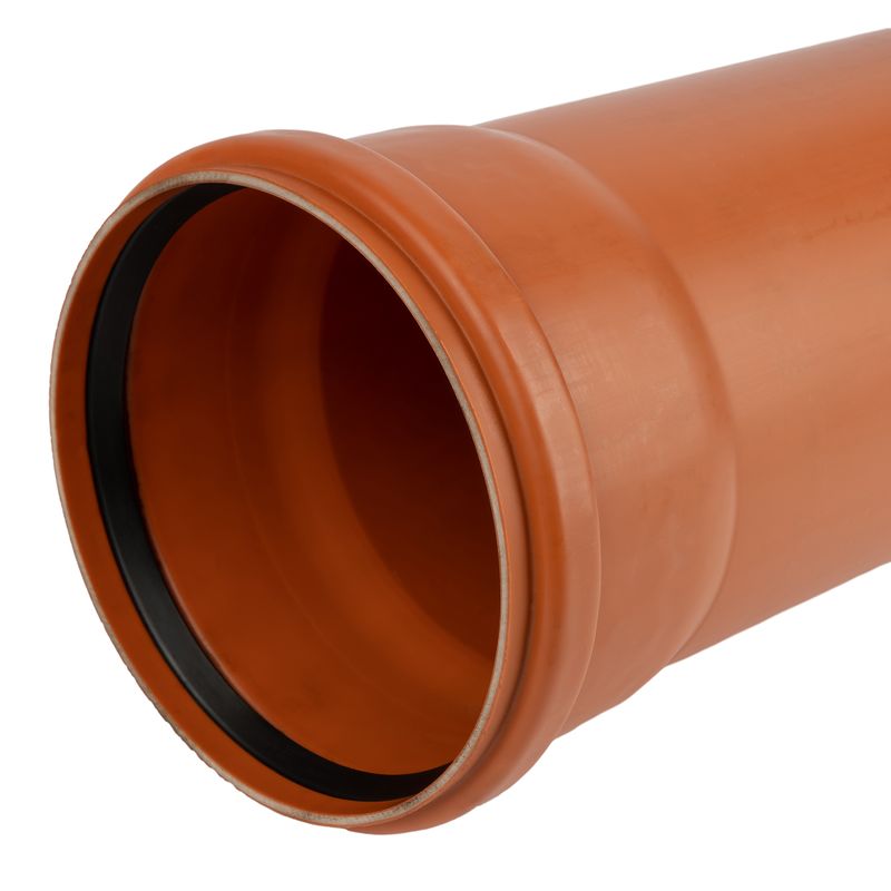 Труба канализационная наружная 160x2000мм Ostendorf