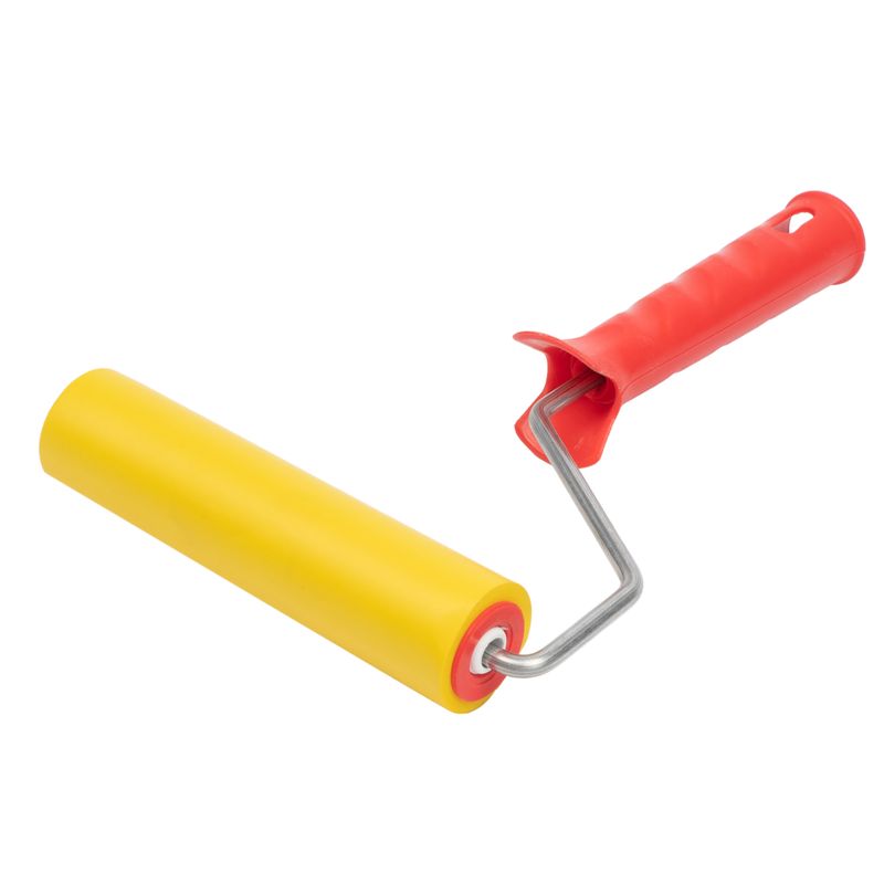 Валик с ручкой 150мм для обоев прижимной резиновый Marta