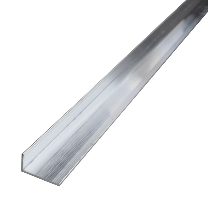 Уголок алюминиевый равнополочный 20х10х1,2 мм, 2 м