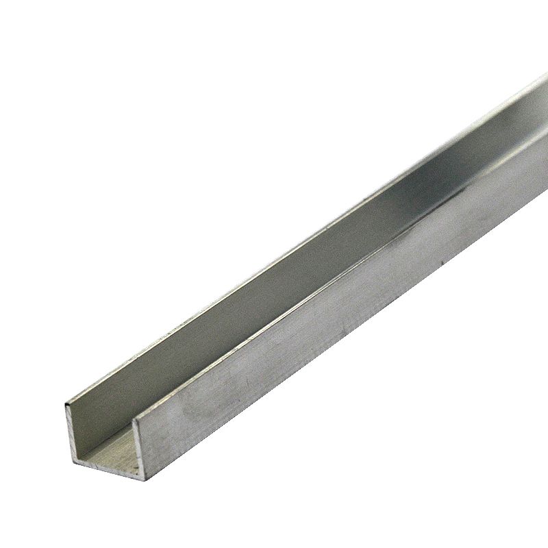 Швеллер алюминиевый 20х20х20х1,5 мм, 2 м