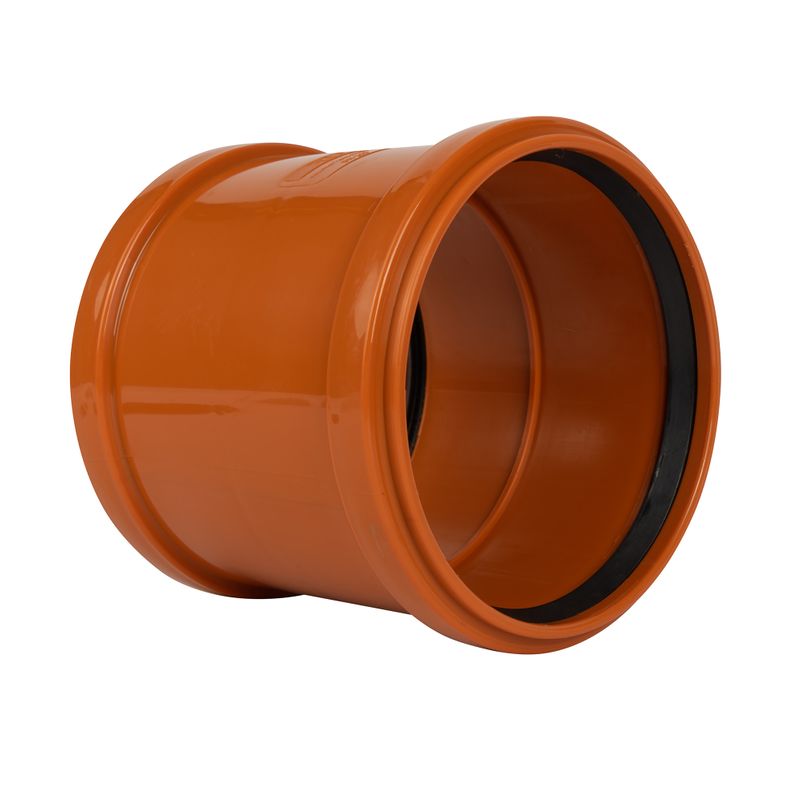 Муфта канализационная с перегородкой наружная 160мм RTP