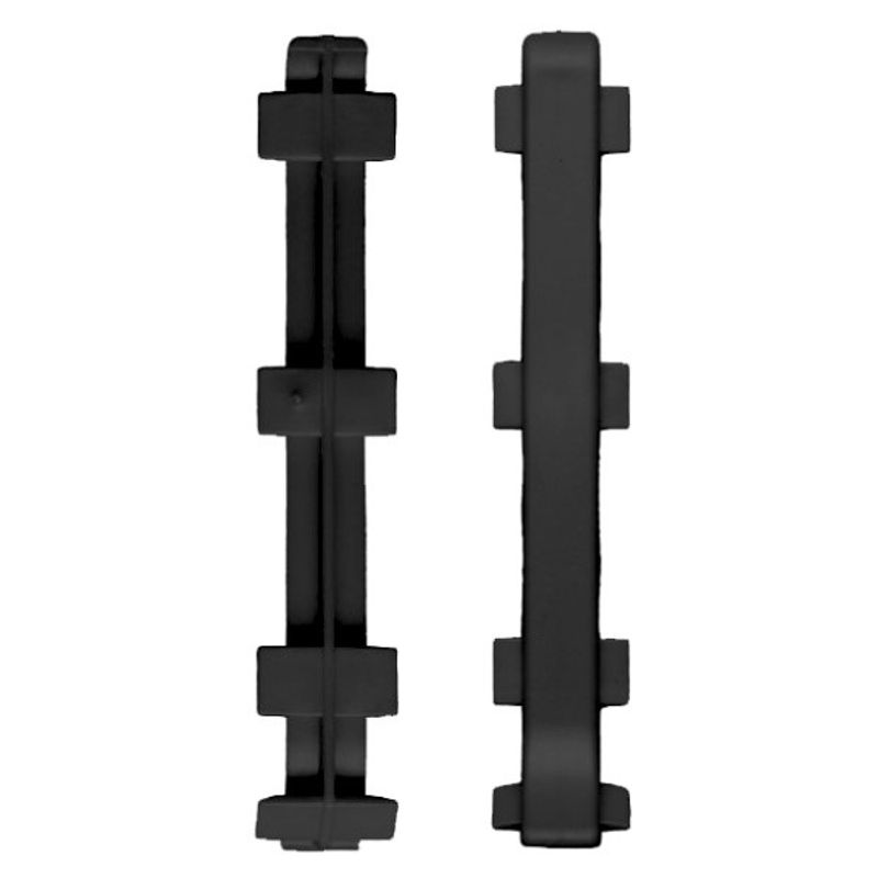 Угол стыковочный Bonkeel ПЛ100 ПВХ черный