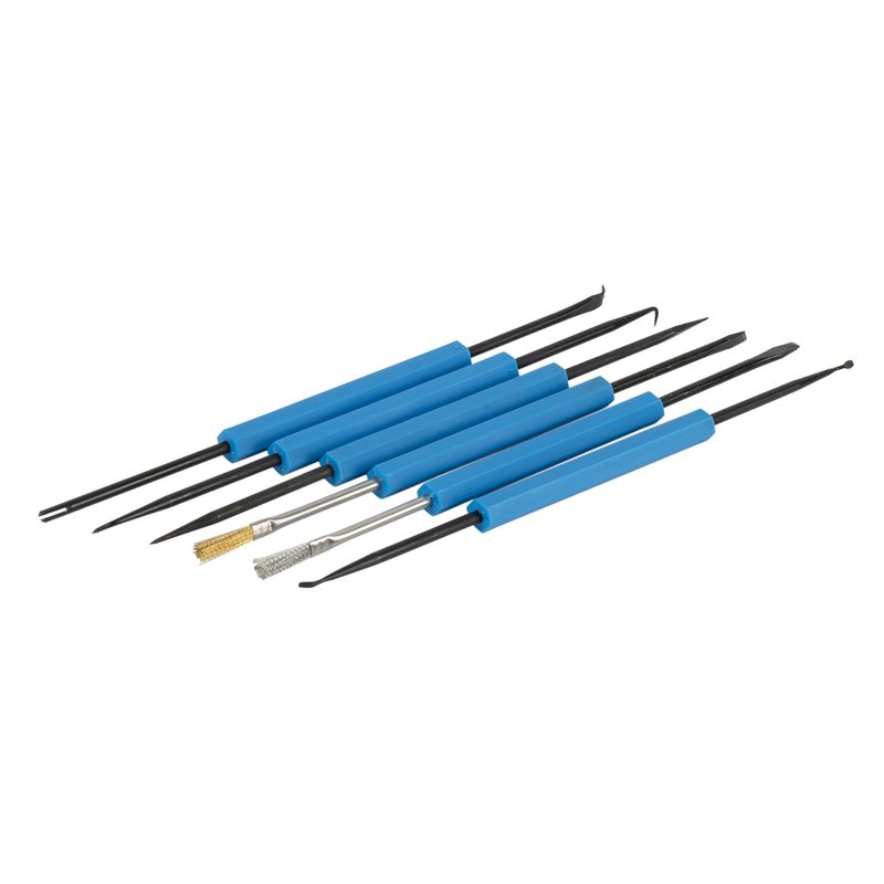 Набор монтажного инструмента для пайки Rexant 6 предметов | Инструмент ...