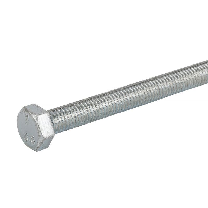 Болт М8х80 DIN 933 оцинкованный