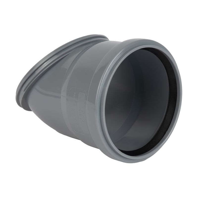 Отвод канализационный поворотный универсальный 110мм RTP