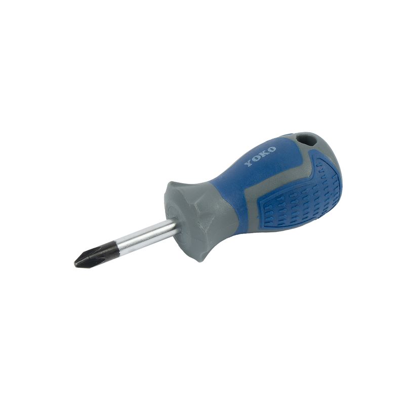 Отвертка крестовая PH2 с намагниченным наконечником&nbsp;Cr-V YOKO