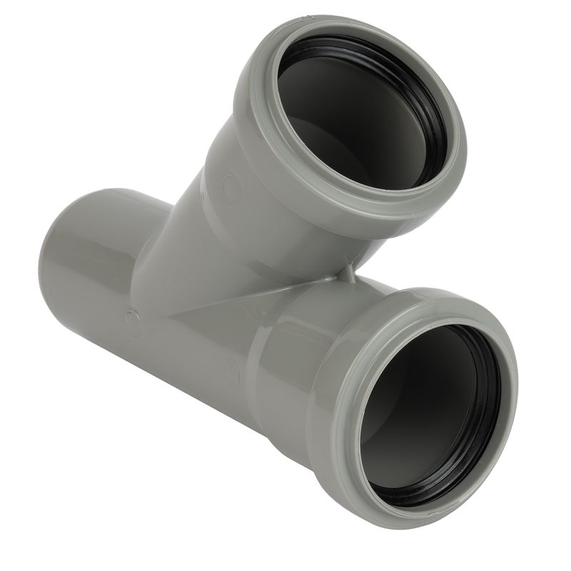 Тройник канализационный 50х50мм 45° Ostendorf