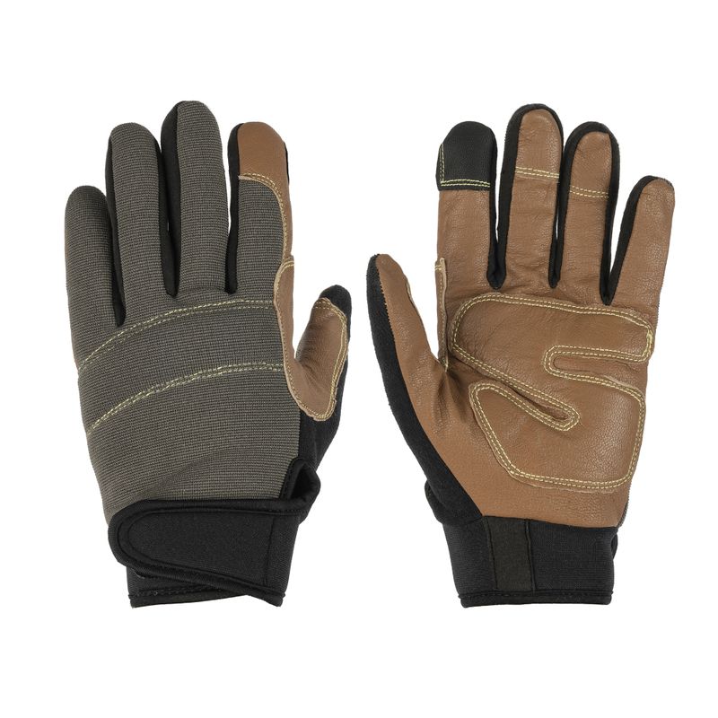 Перчатки кожаные защитные антивибрационные размер L Jeta Safety