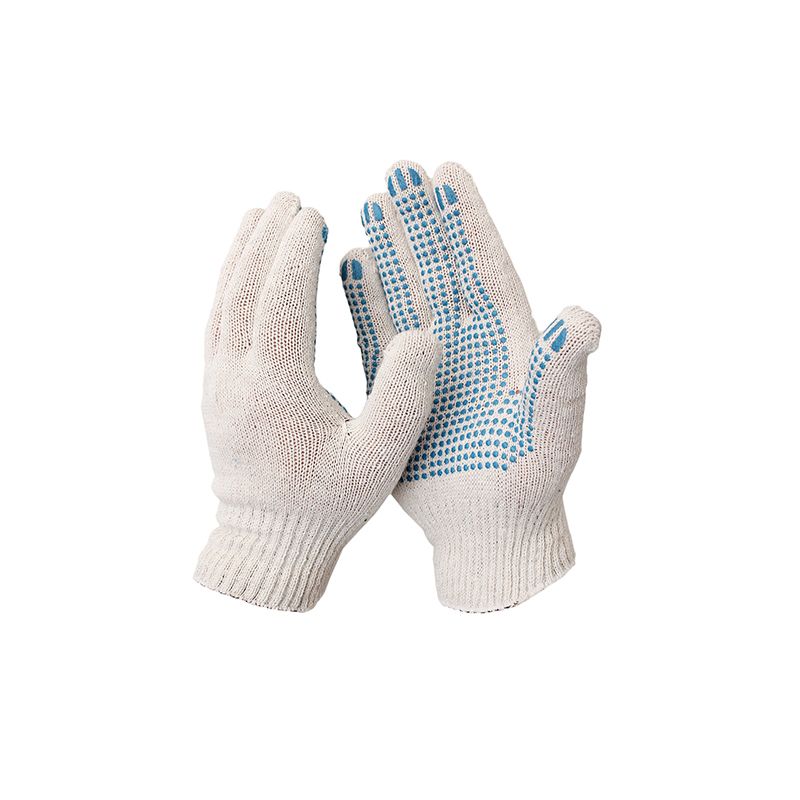 Перчатки х/б 4 нити покрытие ПВХ ЛидерТекс 50 пар_1