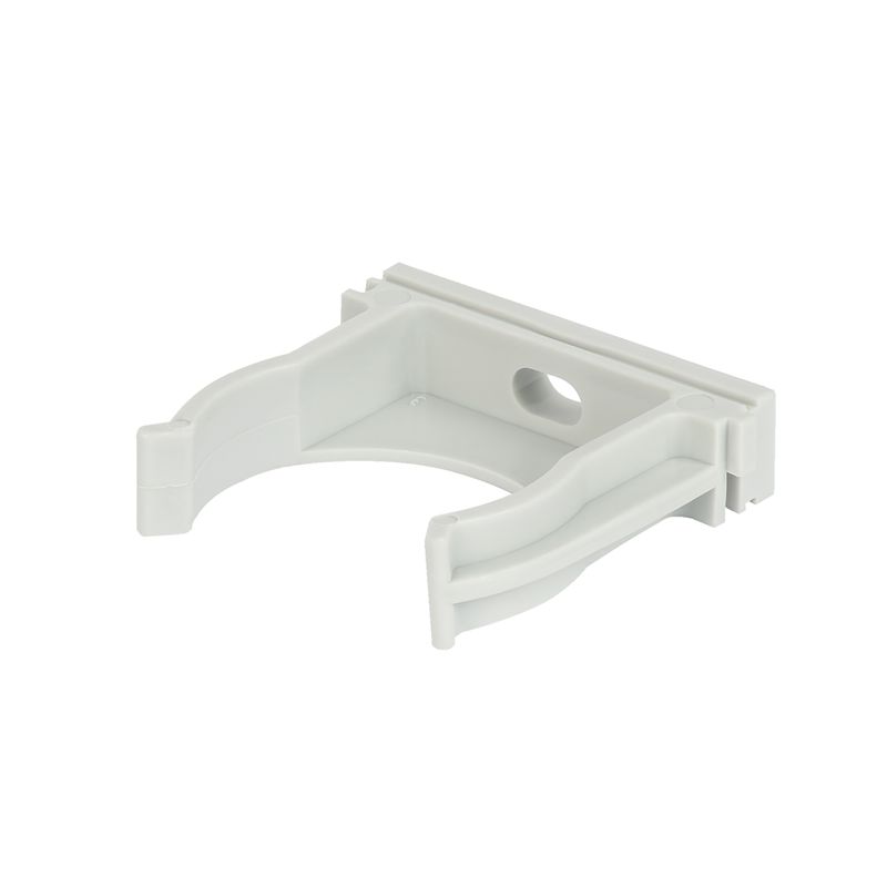 Крепеж-клипса для трубы 40 мм серая 5 шт/уп