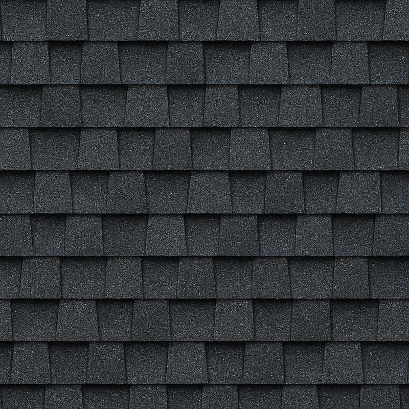 Черепица гибкая ТЕХНОНИКОЛЬ Фазенда черный 2,6 м² многослойная