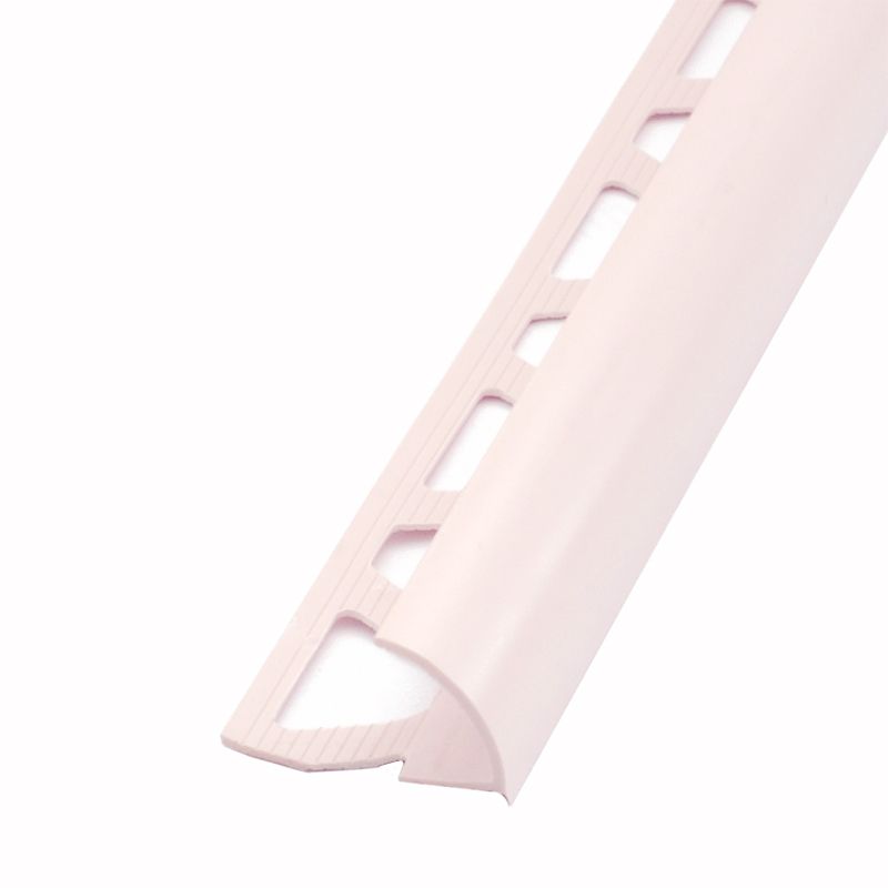 Раскладка под плитку 7-8 мм светло-розовая наружная 2,5 м