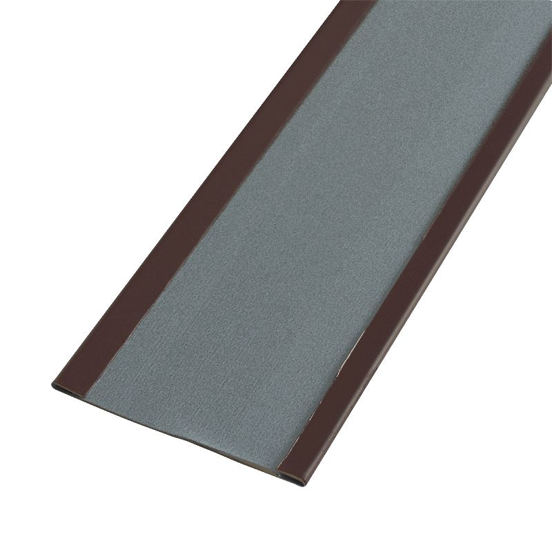 Планка стыковочная Металл Профиль шоколадно-коричневая 60х3000 мм