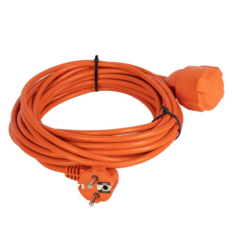 Удлинитель 10м 1 розетка с заземлением 3500Вт IP44 TDM