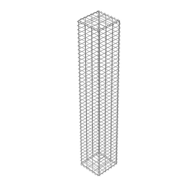 Габион-столб сварной для забора DFence 300х2000х300 мм d-4 мм