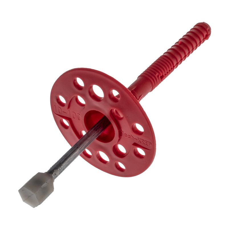 Дюбель для теплоизоляции 10х180 мм IZL-T металл с термоголовкой