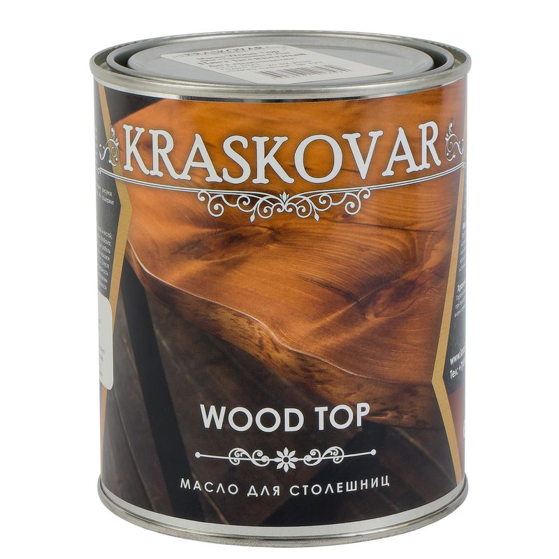Масло для столешниц Kraskovar дуб матовое 0,75л